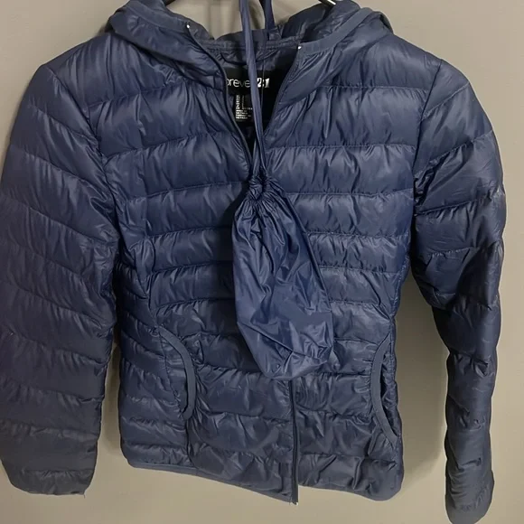 Women Duck Down puffer Jacket Forever 21 - Picture 11 of 11